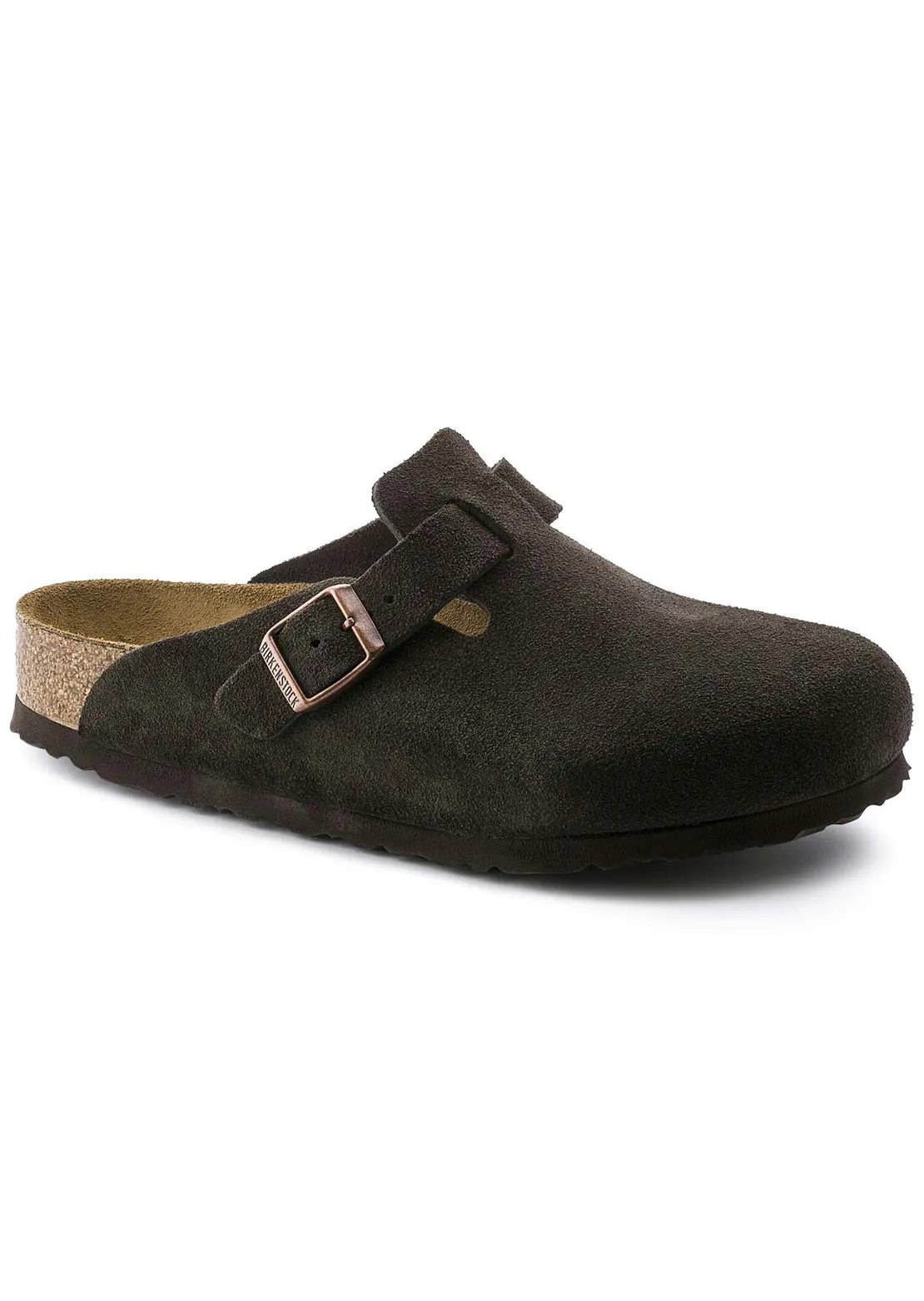 Birkenstock Women's Boston Soft Suede Narrow Footbed Sandals sold by Prfo