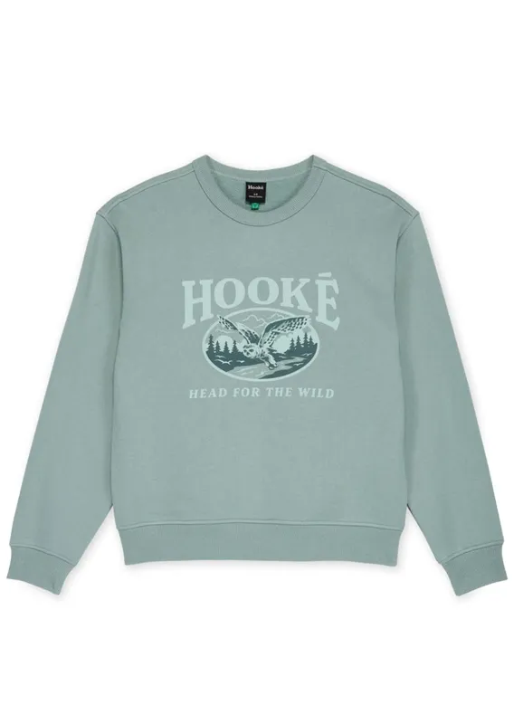 Hooké Women's Snowy Owl Crewneck Sweatshirt sold by Prfo