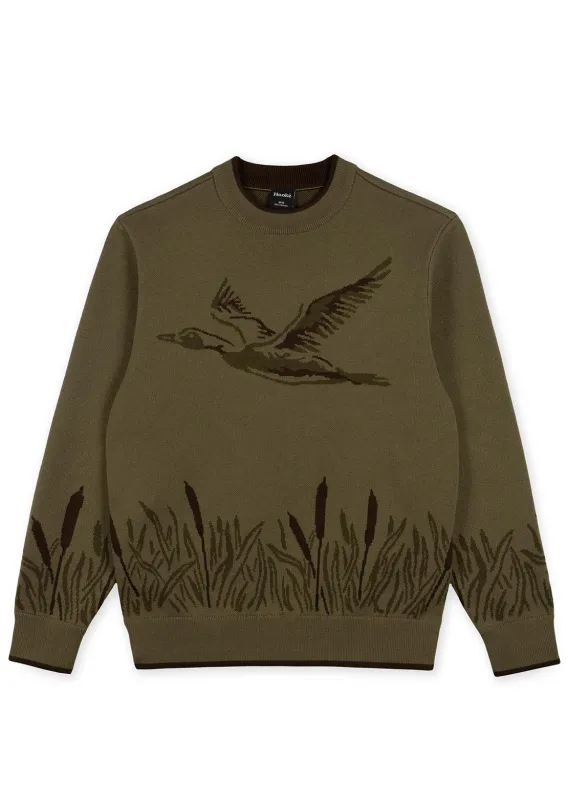 Hooké Men's Flying Duck Knit Sweater sold by Prfo