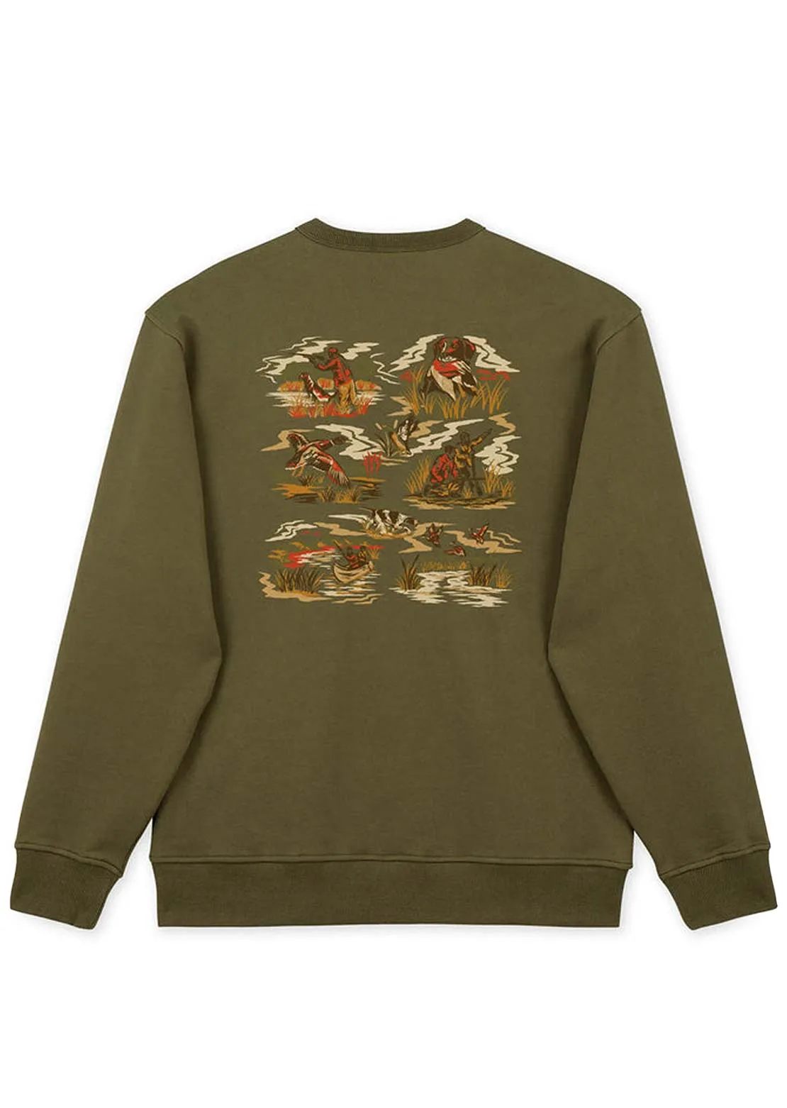 Hooké Men's Duck Hunting Crewneck Sweatshirt sold by Prfo product image thumbnail 2