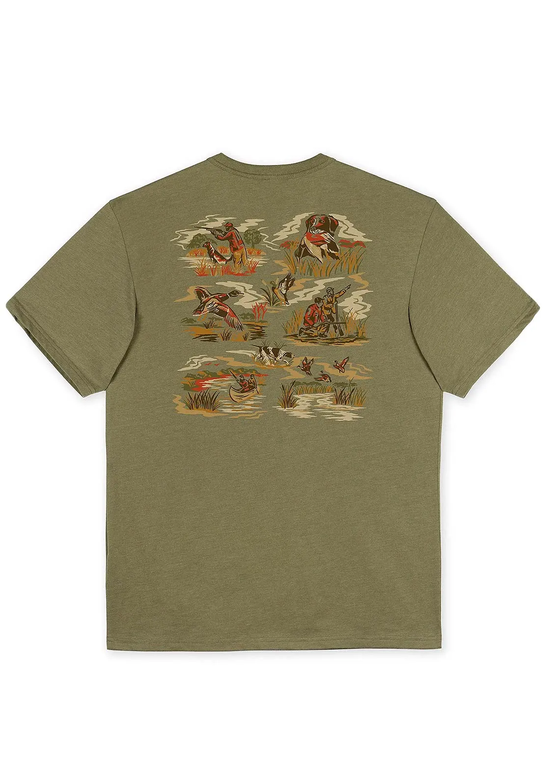 Hooké Men's Duck Hunting T-Shirt sold by Prfo product image thumbnail 2