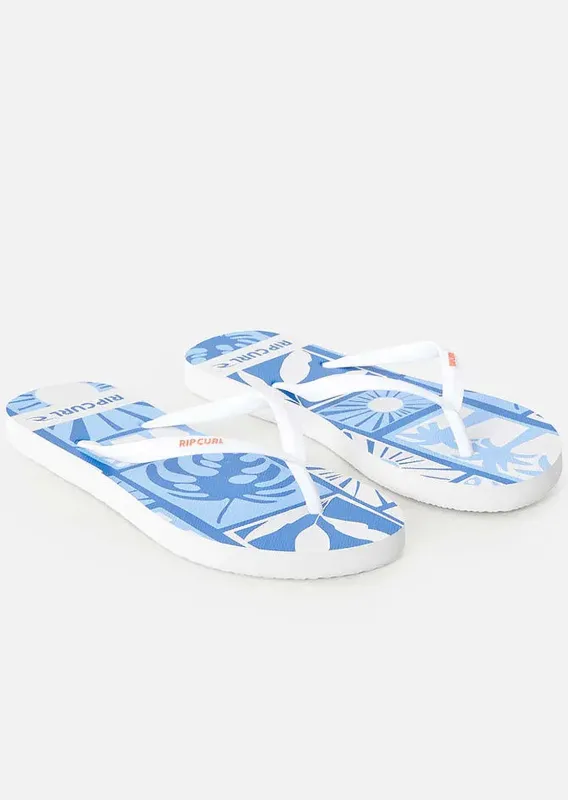 Rip Curl Women's Santorini Sun Bloom Open Toe Slipper made by Ripcurl