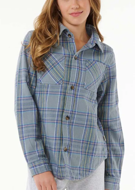 Rip Curl Junior High Tide Soft Flannel Jacket made by Ripcurl