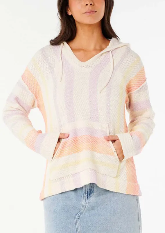 Rip Curl Women's Neon Isles Knit Poncho made by Ripcurl