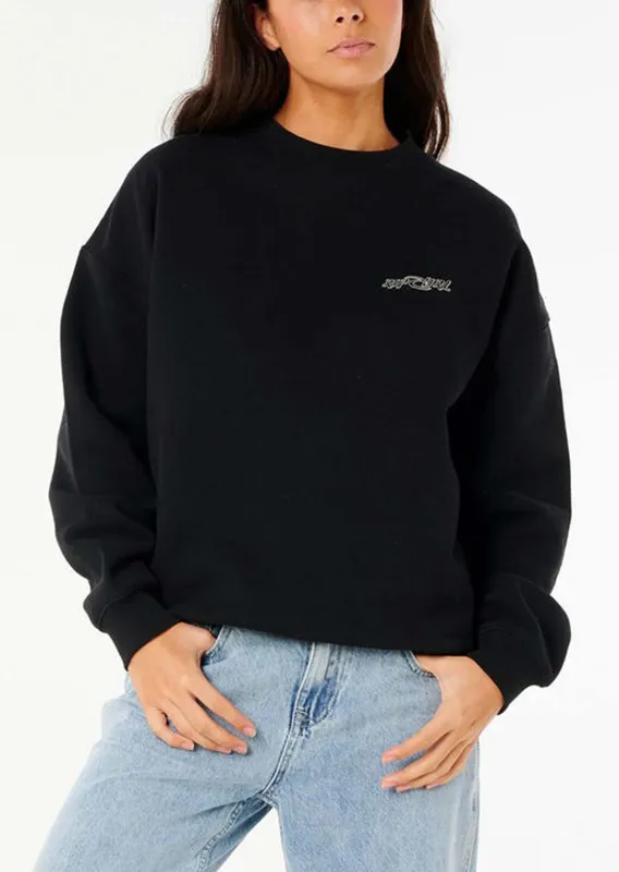 Rip Curl Women's Neon Diamond Heritage Crew Longsleeve sold by Prfo