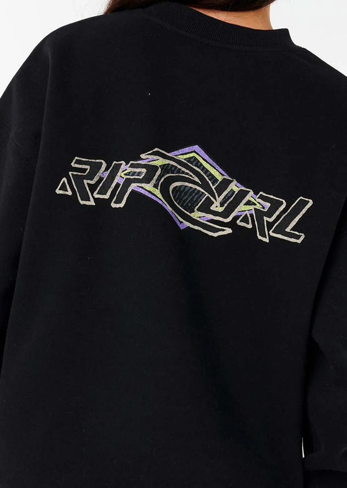 Rip Curl Women's Neon Diamond Heritage Crew Longsleeve sold by Prfo product image thumbnail 5