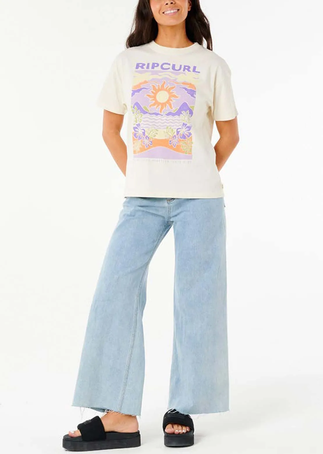 Rip Curl Women's Dune Dancer Relaxed T-shirt sold by Prfo product image thumbnail 5