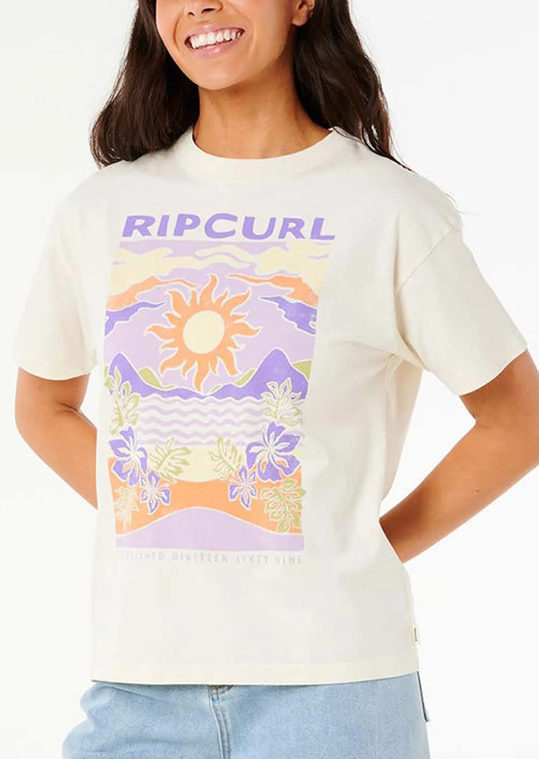 Rip Curl Women's Dune Dancer Relaxed T-shirt sold by Prfo product image thumbnail 2
