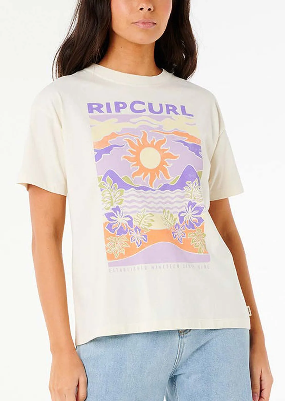 Rip Curl Women's Dune Dancer Relaxed T-shirt sold by Prfo product image thumbnail 3