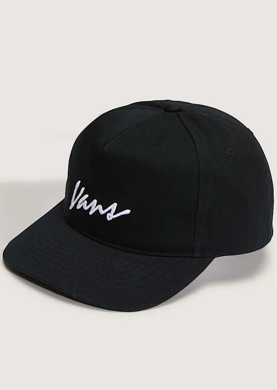 Vans Men's Classic Script Snapback Cap made by Vans