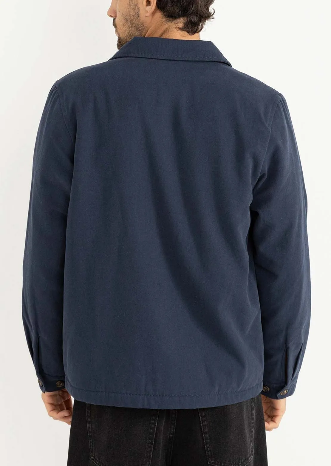 Rhythm Men's Sherpa Lined Work Button Up Shirt sold by Prfo product image thumbnail 3