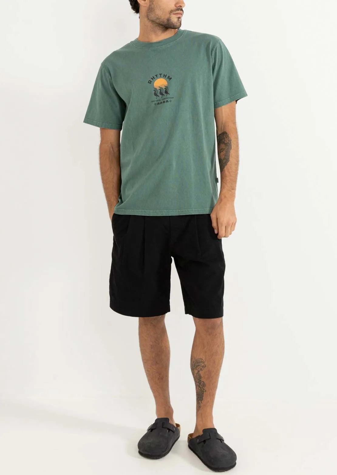 Rhythm Men's Natural Vibrations Vintage T-Shirt sold by Prfo product image thumbnail 5