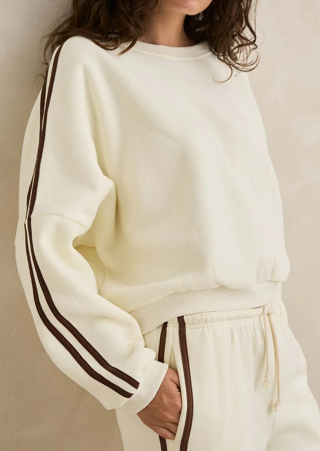 Rhythm Women's Contrast Sweatshirt sold by Prfo product image thumbnail 4