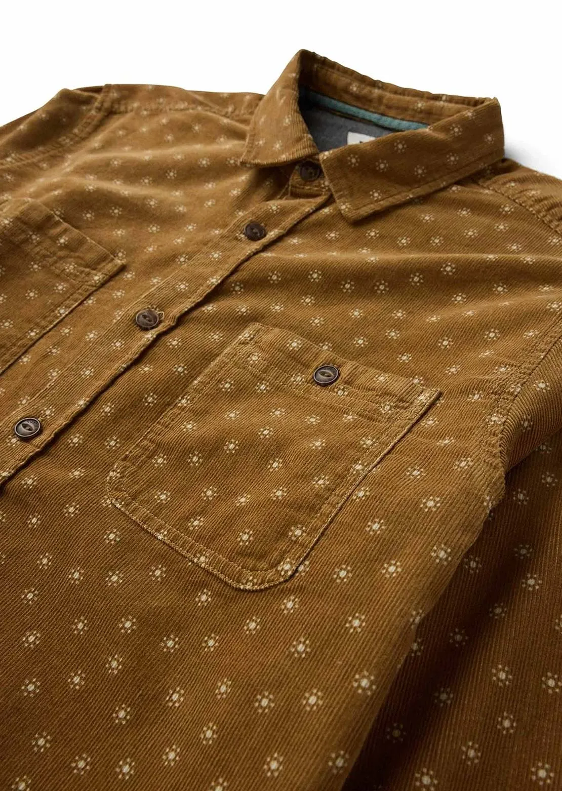 Vissla Men's Rails Cord Printed Eco Long Sleeve Button Up Shirt sold by Prfo product image thumbnail 3