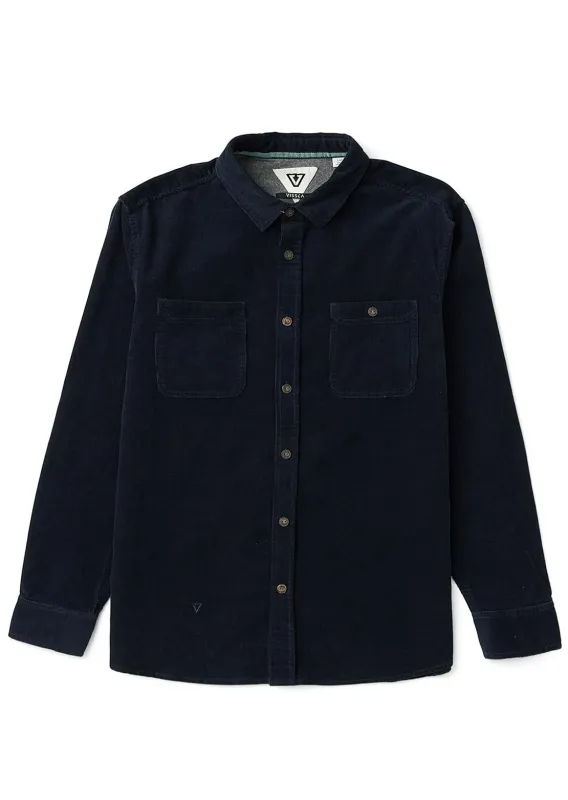 Vissla Men's Rails Cord Long Sleeve Button Up Shirt sold by Prfo