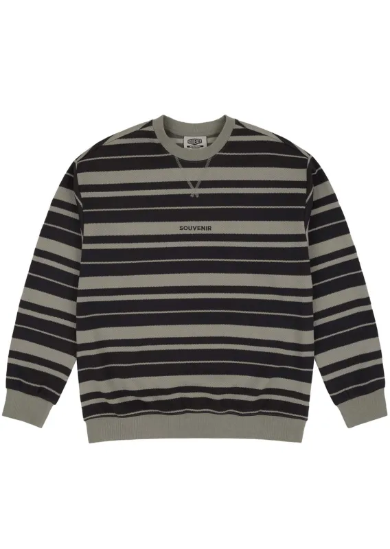 Souvenir Unisex Striped Ultra Pique Sweatshirt sold by Prfo