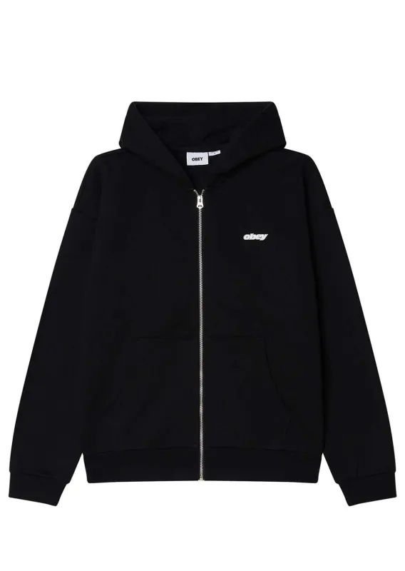 Obey Men's Gaze Extra Heavy Zip Hood sold by Prfo