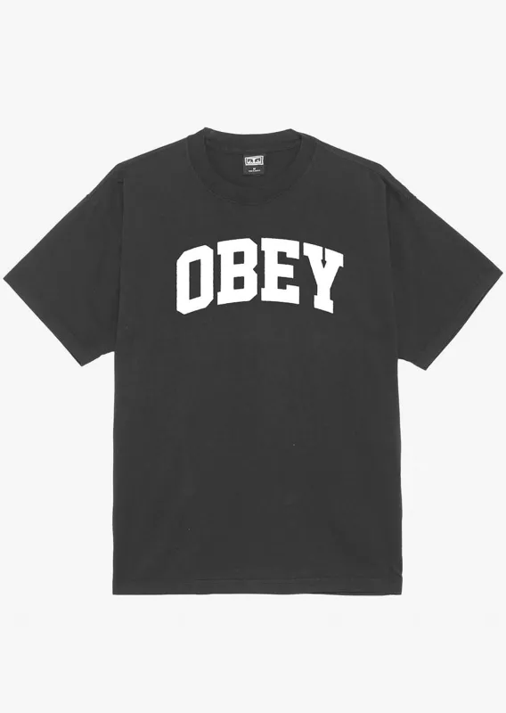 Obey Men's Collegiate T-Shirt sold by Prfo