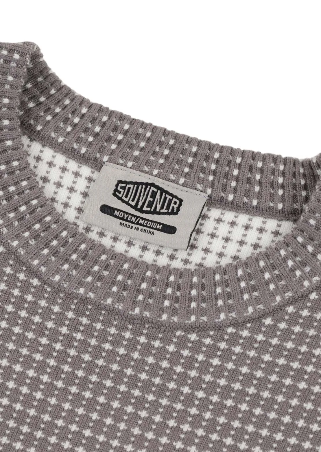 Souvenir Unisex Jacquard Knit Sweater sold by Prfo product image thumbnail 2