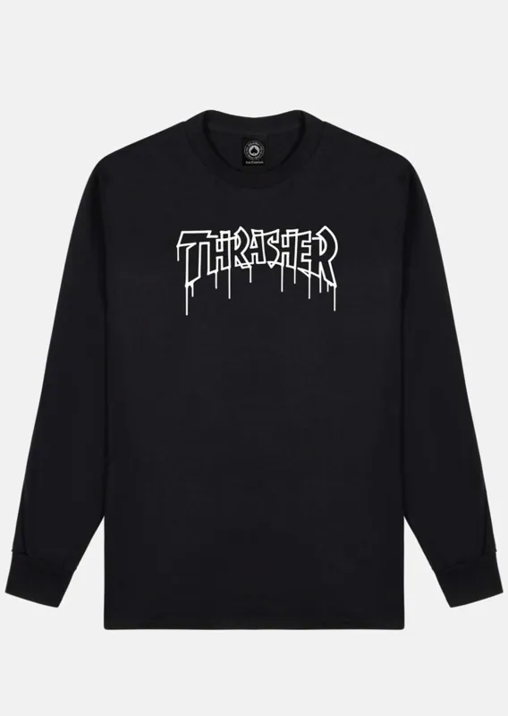 Thrasher Men's One-Liner Longsleeve sold by Prfo