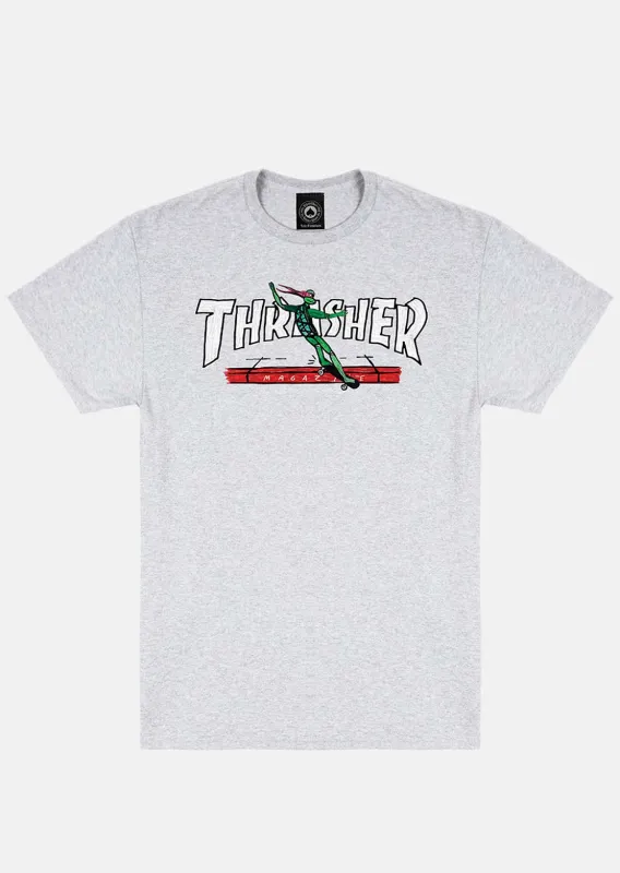 Thrasher Men's Red Curb by LSD Worldpeace T-Shirt sold by Prfo
