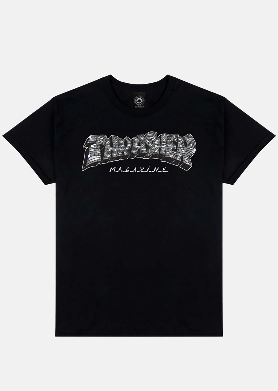 Thrasher Men's Disco by Spanky T-Shirt sold by Prfo