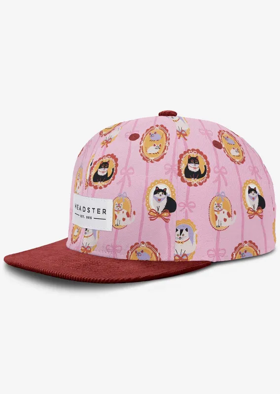 Headster Junior Kitty Charm Snapback Cap made by Prfo