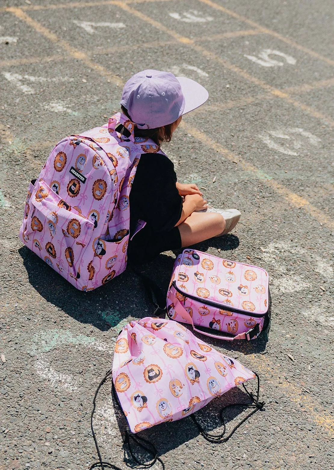 Headster Junior Kitty Charm 20L Backpack sold by Prfo product image thumbnail 3