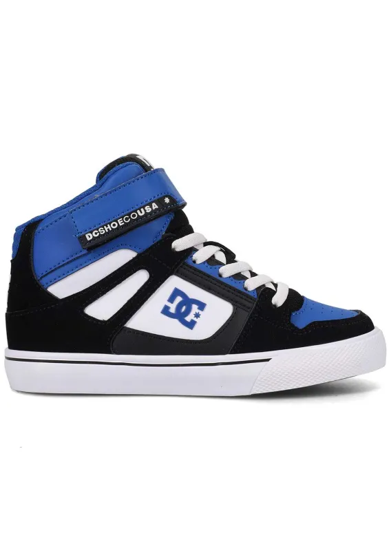 DC Junior Pure High-Top EV Skate Shoes made by Prfo