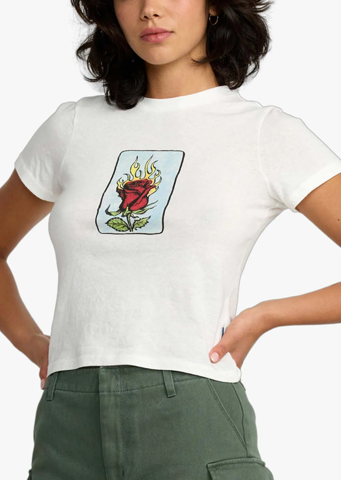RVCA Women's Spanky Loteria 411 T-Shirt sold by Prfo product image thumbnail 2