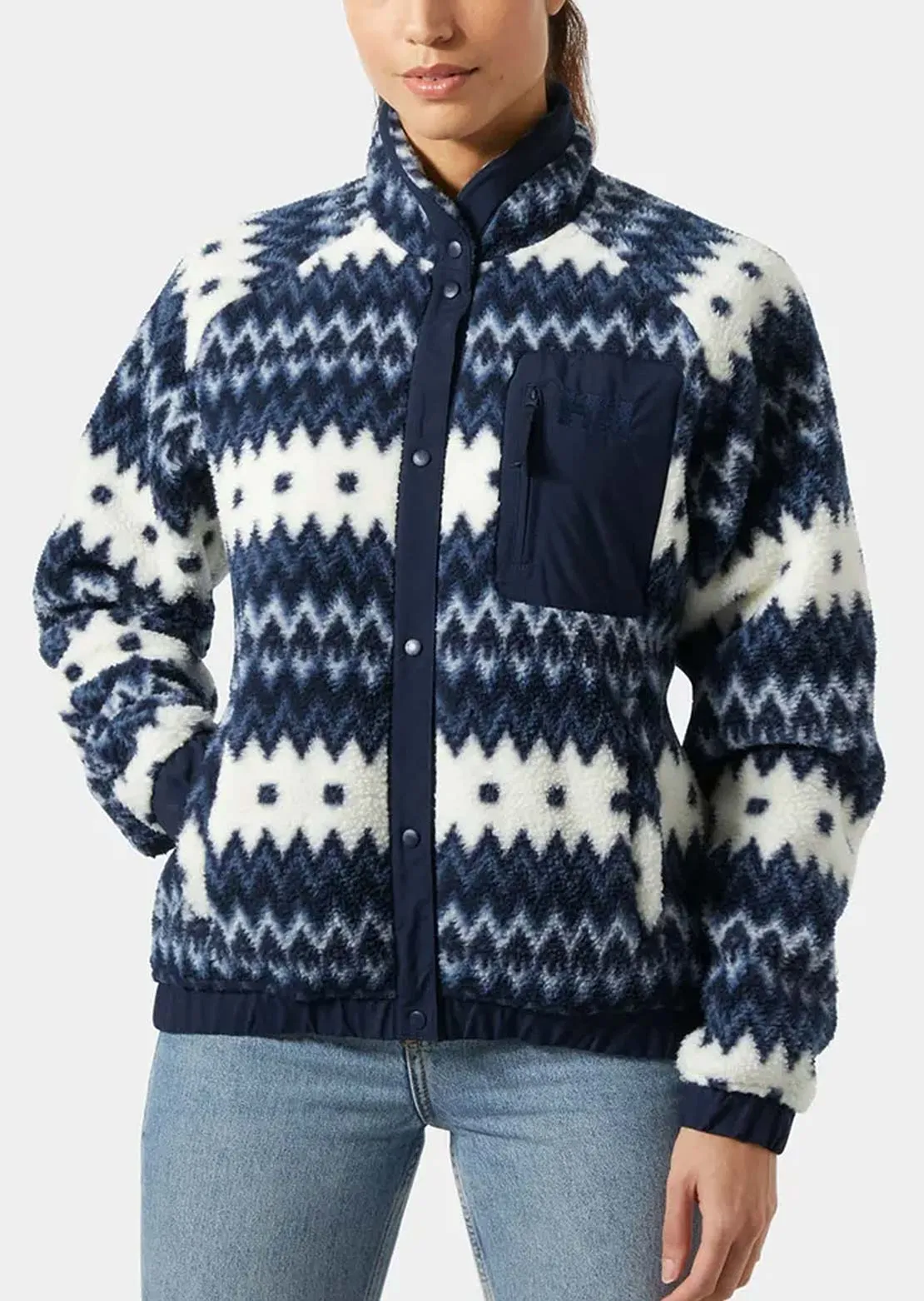 Helly Hansen Women's Imperial Printed Pile Snap Top sold by Prfo product image thumbnail 3