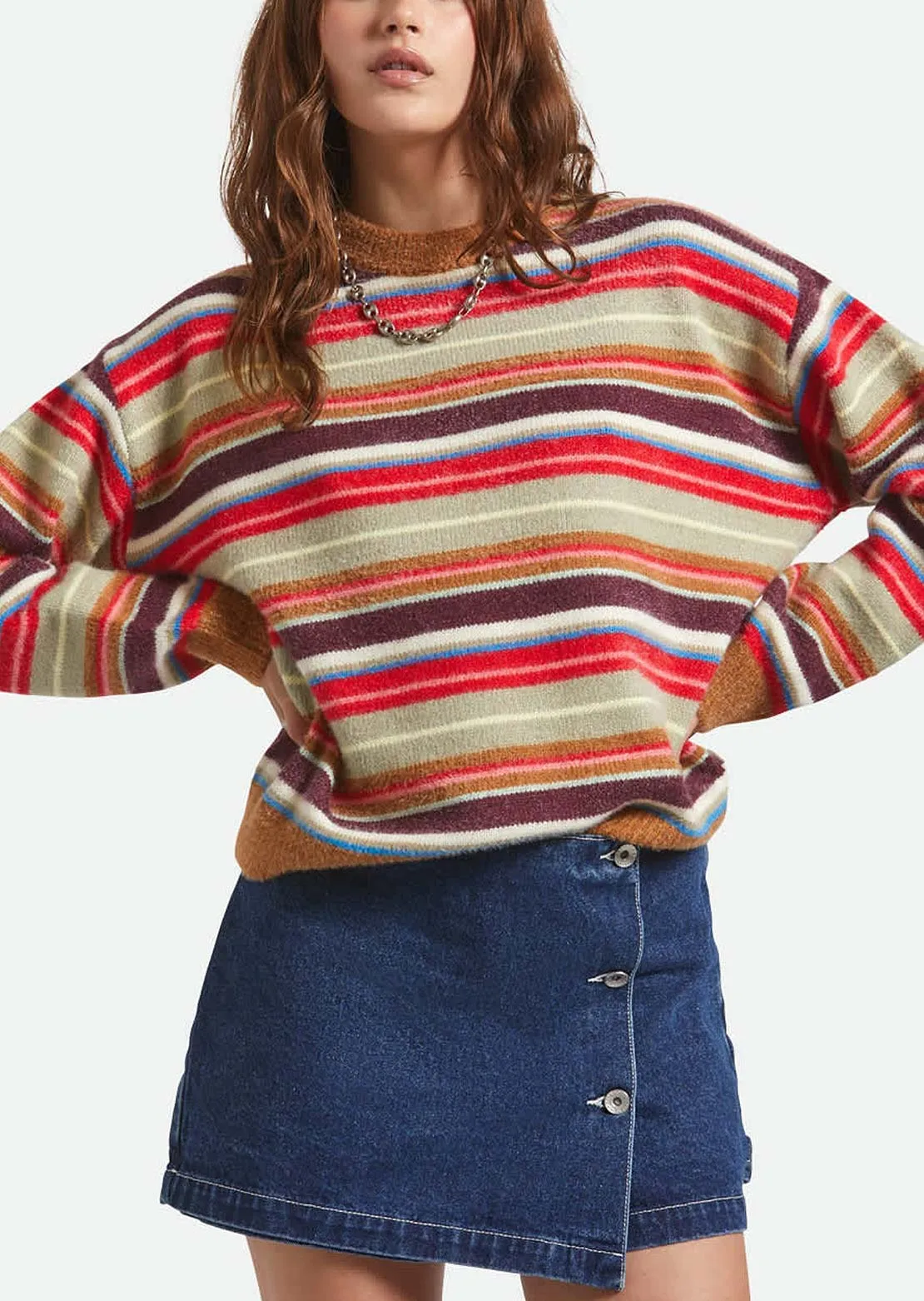 Brixton Women's Cozy Crew Sweater sold by Prfo product image thumbnail 2
