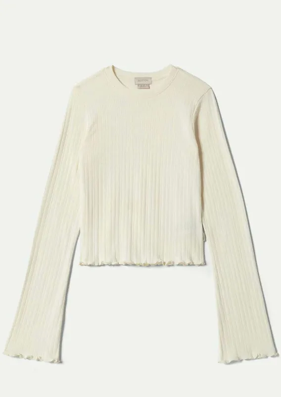 Brixton Women's Dolly Slim Knit Long Sleeve made by Brixton