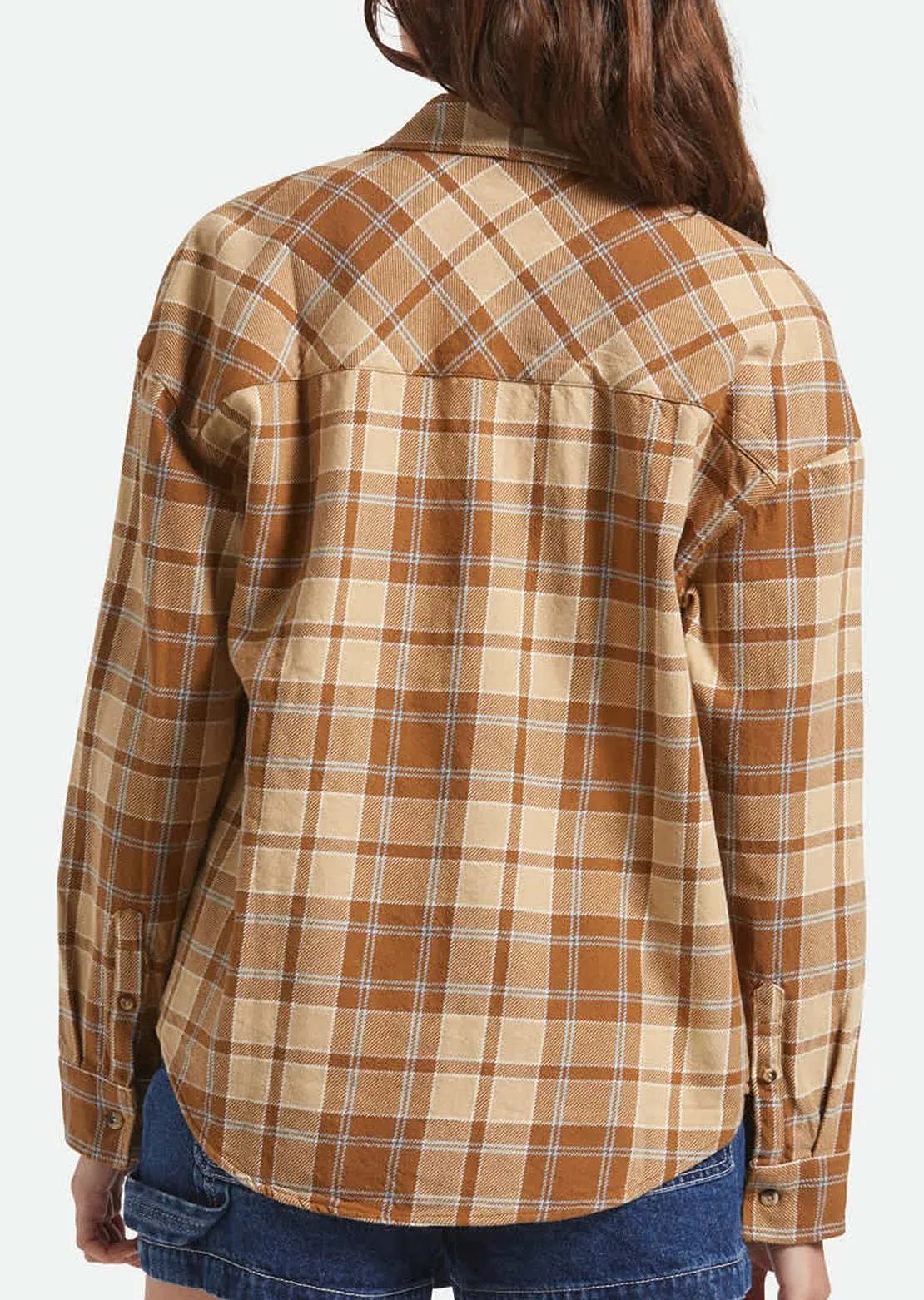 Brixton Women's Bowery Vintage Button Up Shirt sold by Prfo product image thumbnail 4