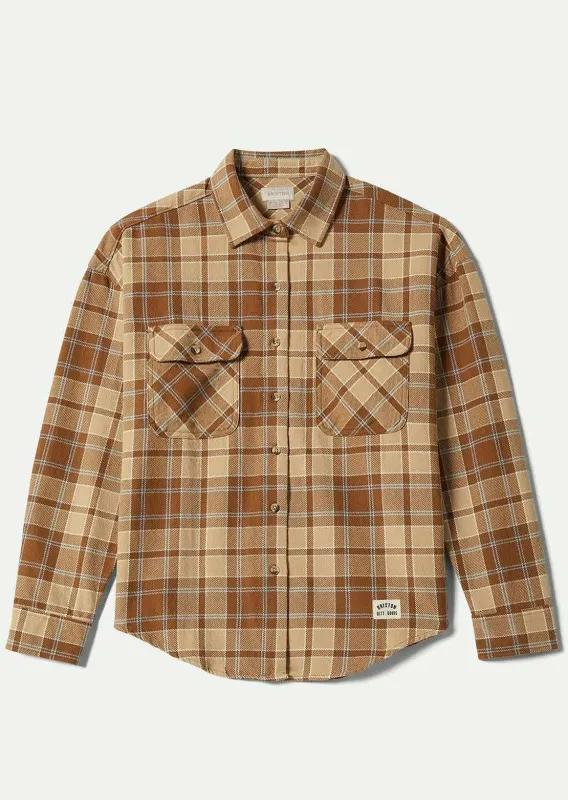 Brixton Women's Bowery Vintage Button Up Shirt sold by Prfo