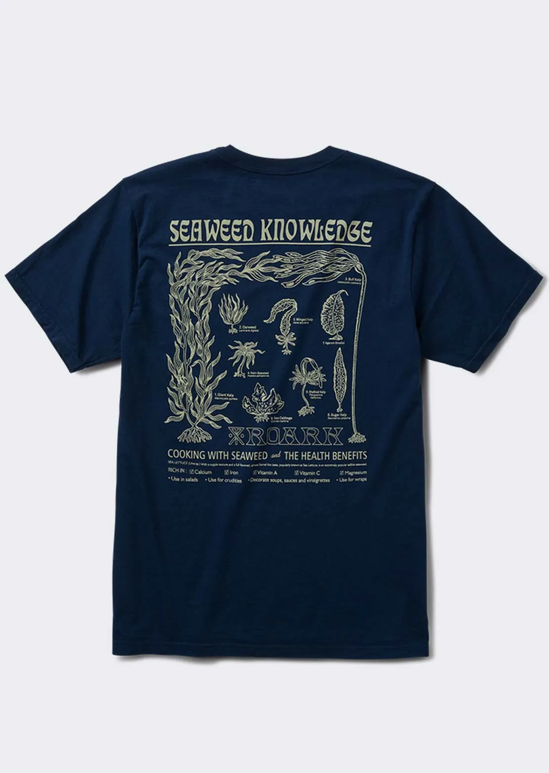 Roark Men's Seaweed Knowledge T-Shirt sold by Prfo product image thumbnail 2