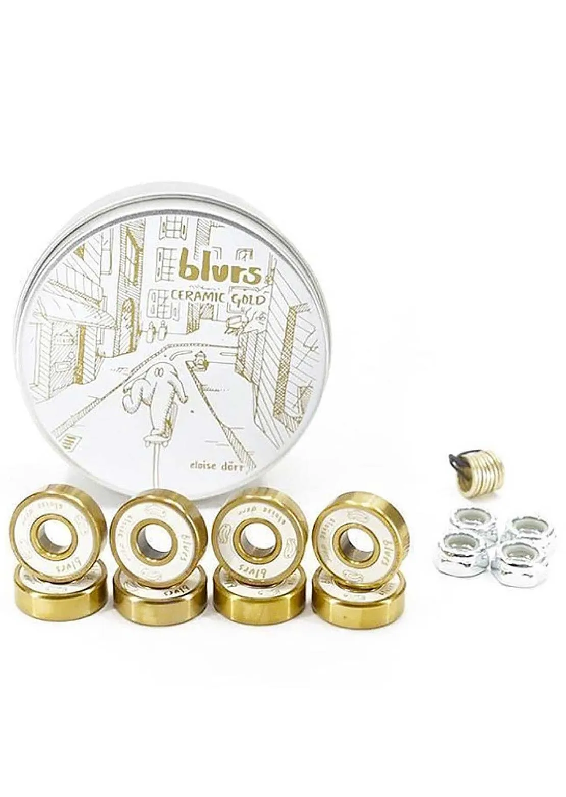 Blurs Lucas Beaufort Titanium Bearings sold by Prfo