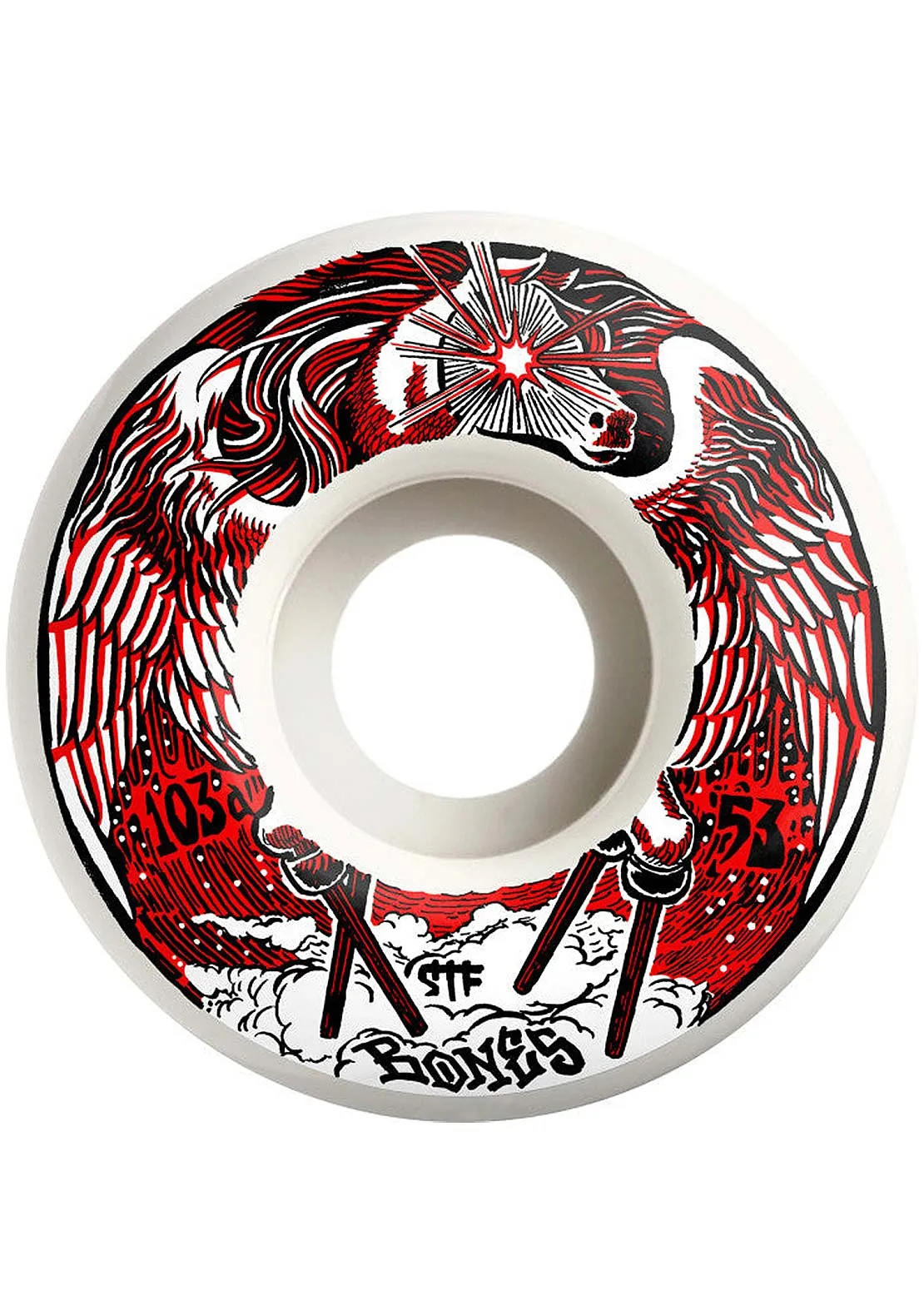 Bones Peg-Leg-Asus V1 Standard 103A Skateboard Wheels sold by Prfo
