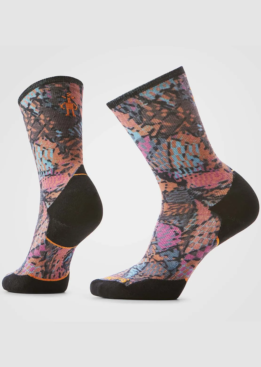 Smartwool Women's Trail Run Targeted Cushion Triangle Prism Print Crew Socks sold by Prfo