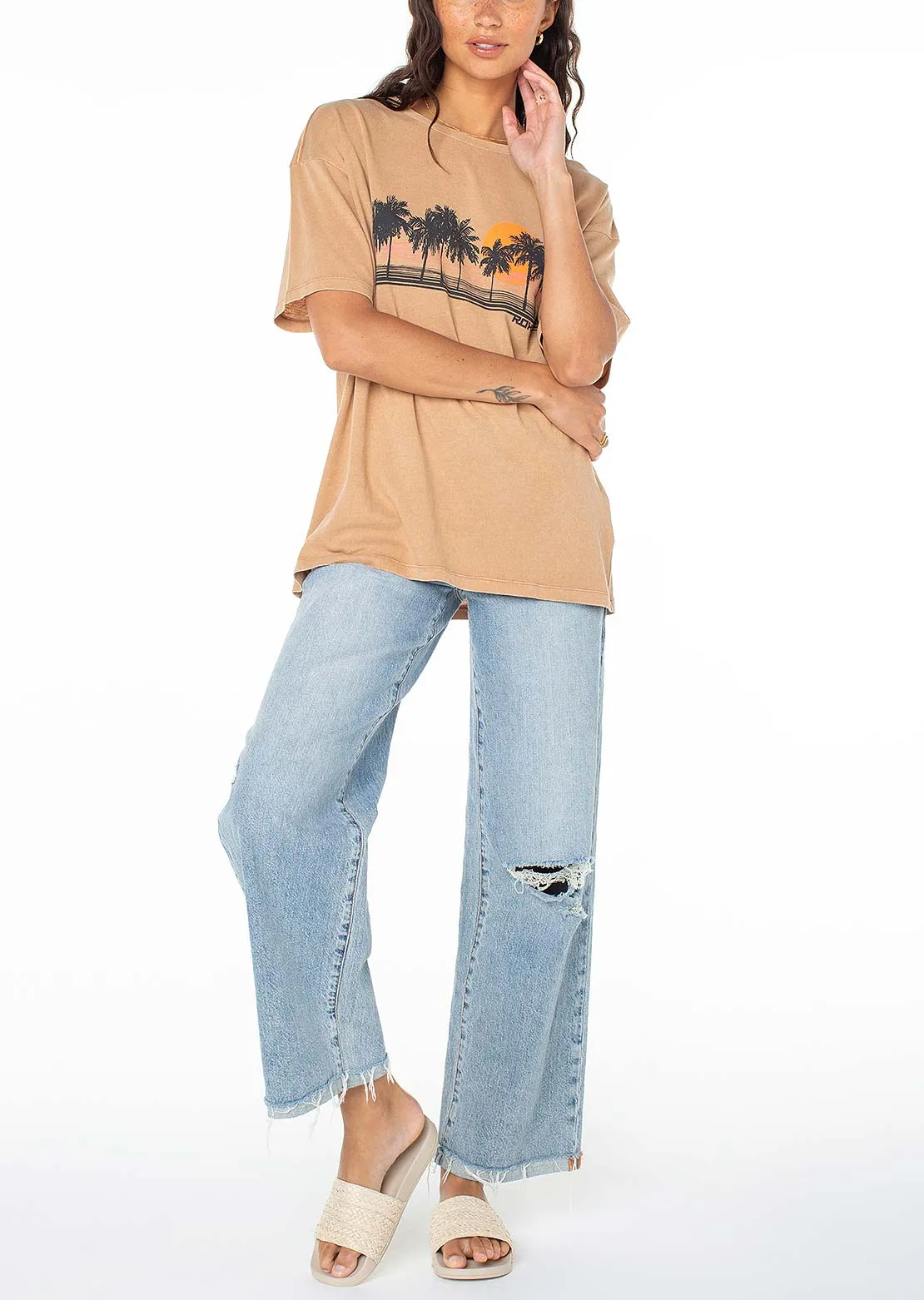 Roxy Women's Palm Stripe GBFC Top sold by Prfo product image thumbnail 4