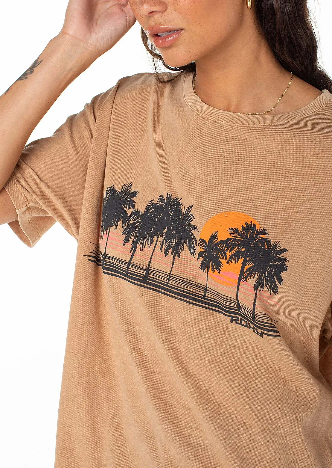 Roxy Women's Palm Stripe GBFC Top sold by Prfo product image thumbnail 5