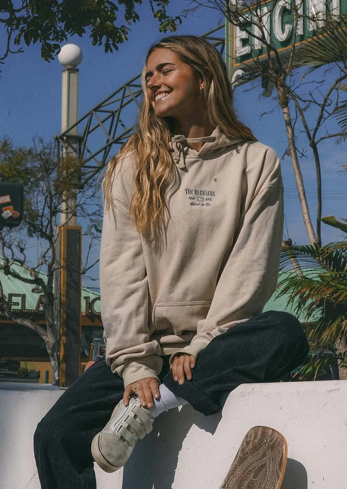 Notice The Reckless Unisex Slow Sunday Club Hood sold by Prfo product image thumbnail 3