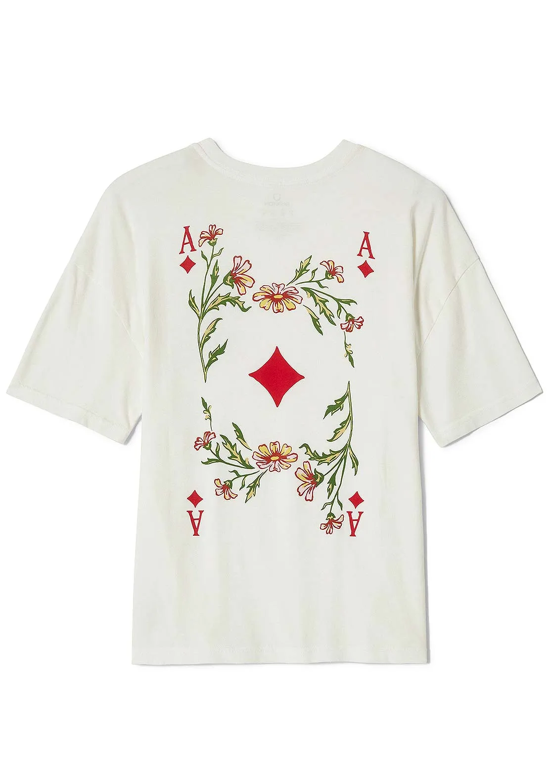 Brixton Women's Botanical Ace Oversized Boyfriend T-Shirt sold by Prfo product image thumbnail 2