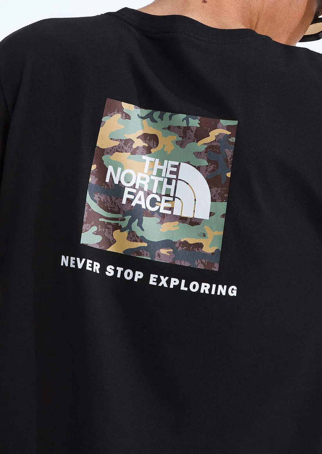 The North Face Men's Evolution Box Camo Fill Graphic T-Shirt sold by Prfo product image thumbnail 3