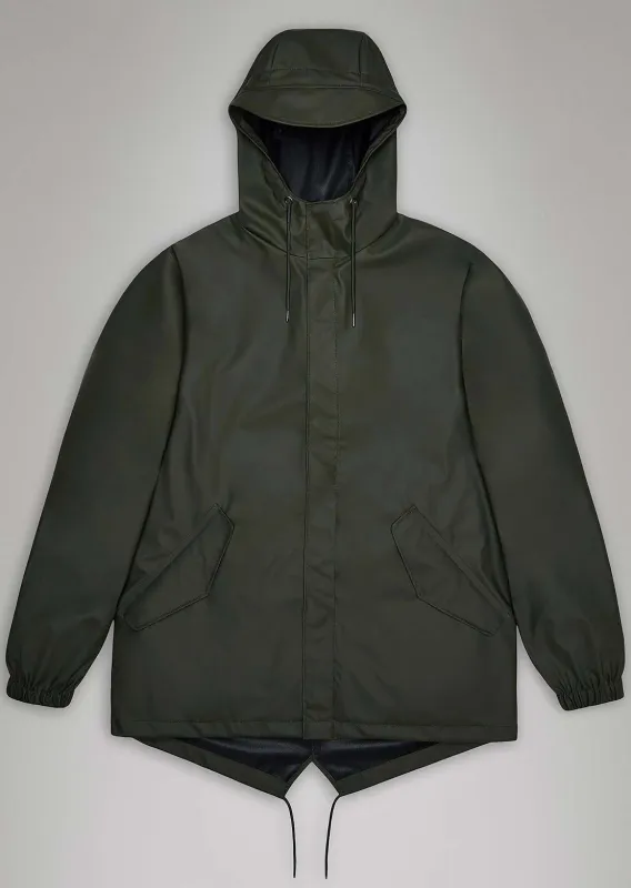 RAINS Unisex Fishtail W3 Jacket sold by Prfo