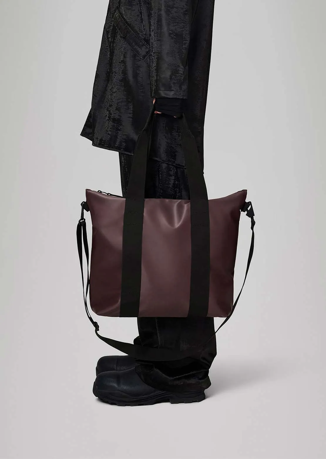 RAINS Unisex Mini W3 Tote Bag sold by Prfo product image thumbnail 3