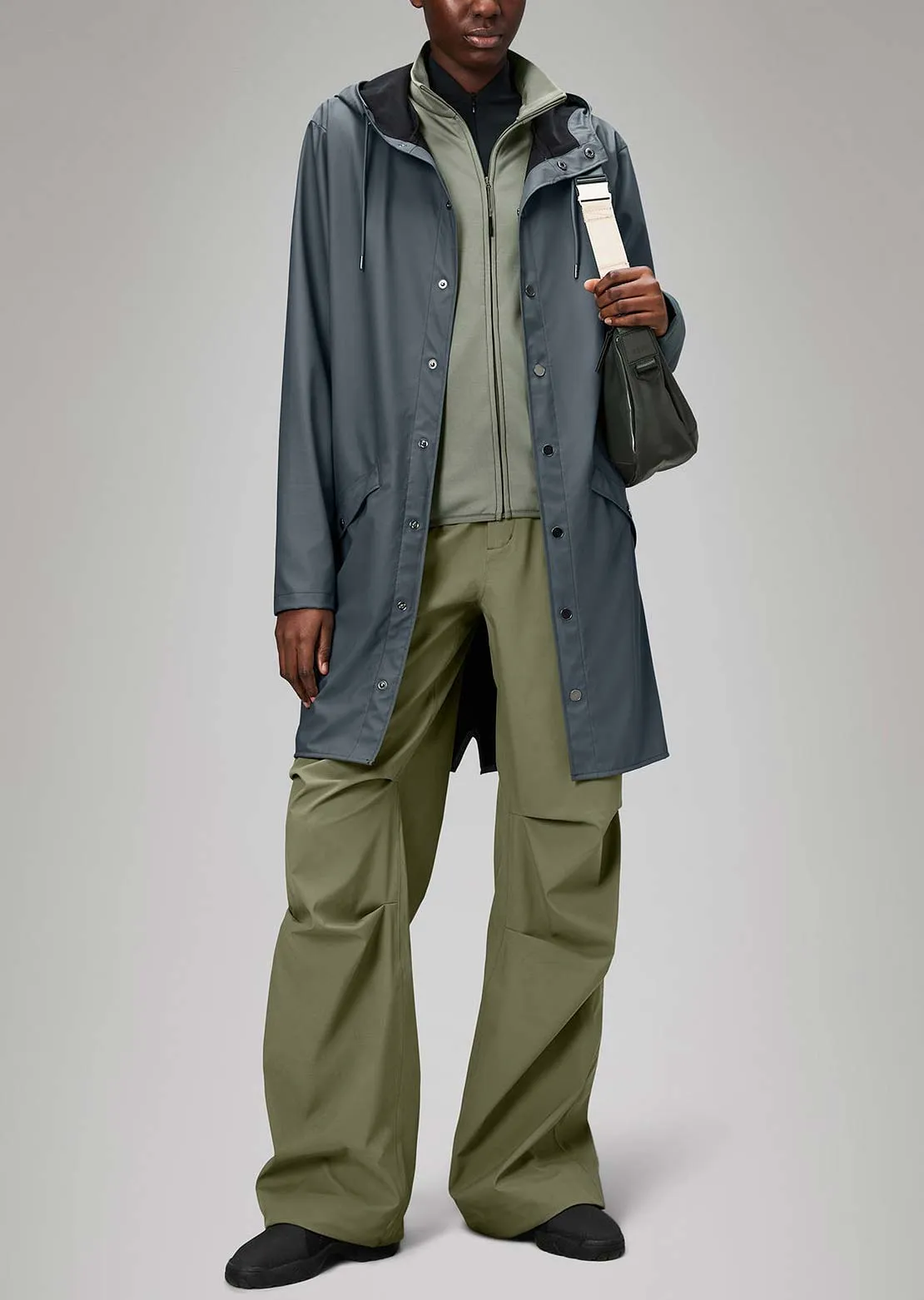 RAINS Unisex W3 Long Jacket sold by Prfo product image thumbnail 5