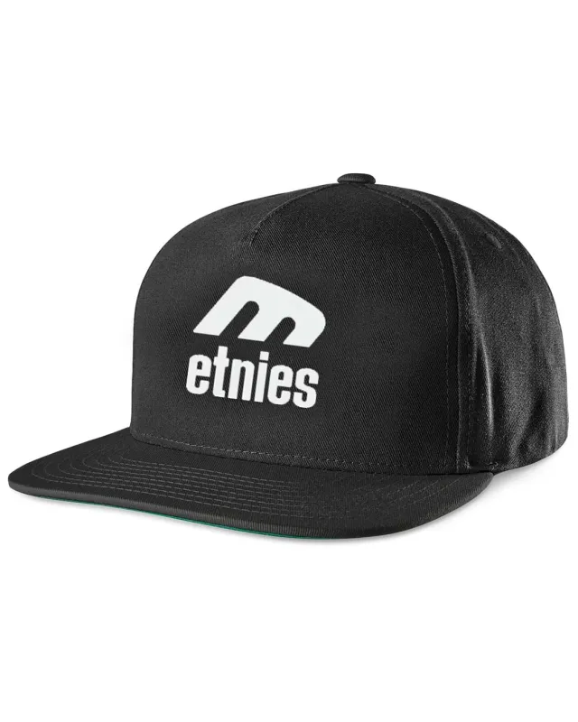 Etnies Men's Icon E Snapback Cap made by Etnies