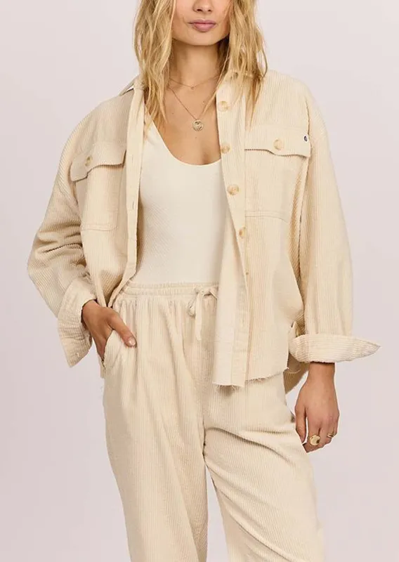 Sisstr Women's After Hours Cord Shacket sold by Prfo