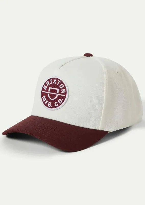 Brixton Men's Crest C MP Snapback Cap sold by Prfo
